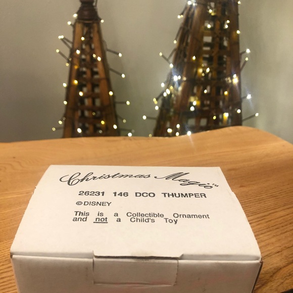 Disney Collectable Christmas Ornament - Thumper on Drum - Bambi - Picture 4 of 6